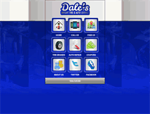 Tablet Screenshot of daleswrighttire.com